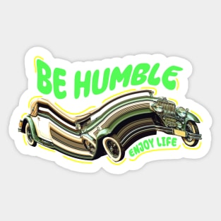 Be Humble Car Sticker